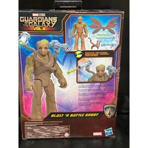 Marvel Guardians of the Galaxy Vol 3 Blast N Battle Groot 11.5" Action Figure
